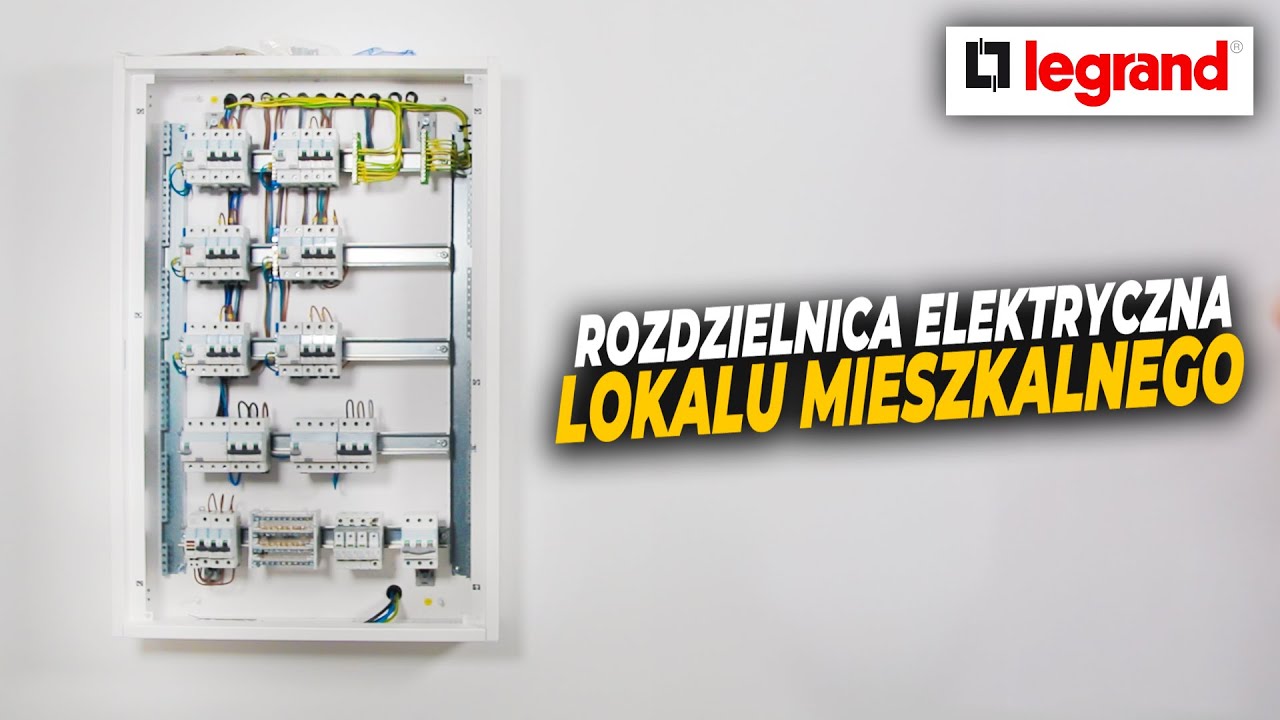 Jak podłączyć obwody odbiorcze instalacji w rozdzielnicy XL3 LEGRAND 1/2