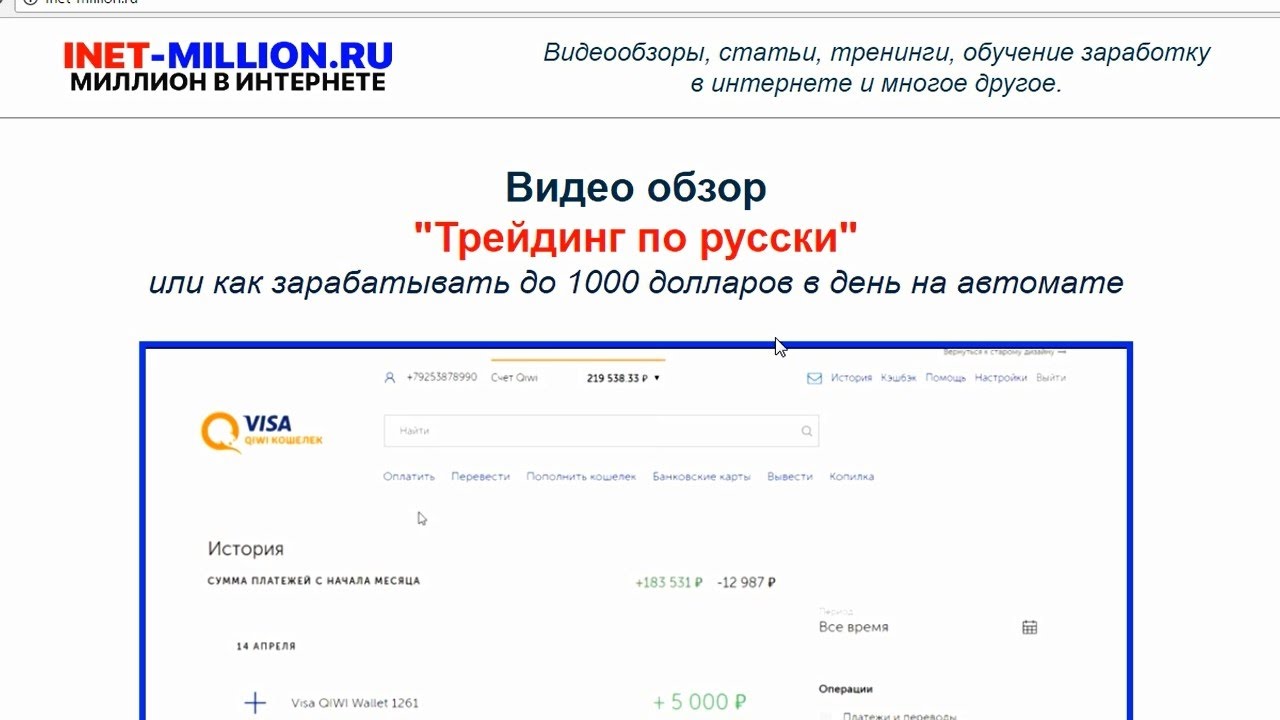 Видео обзор 