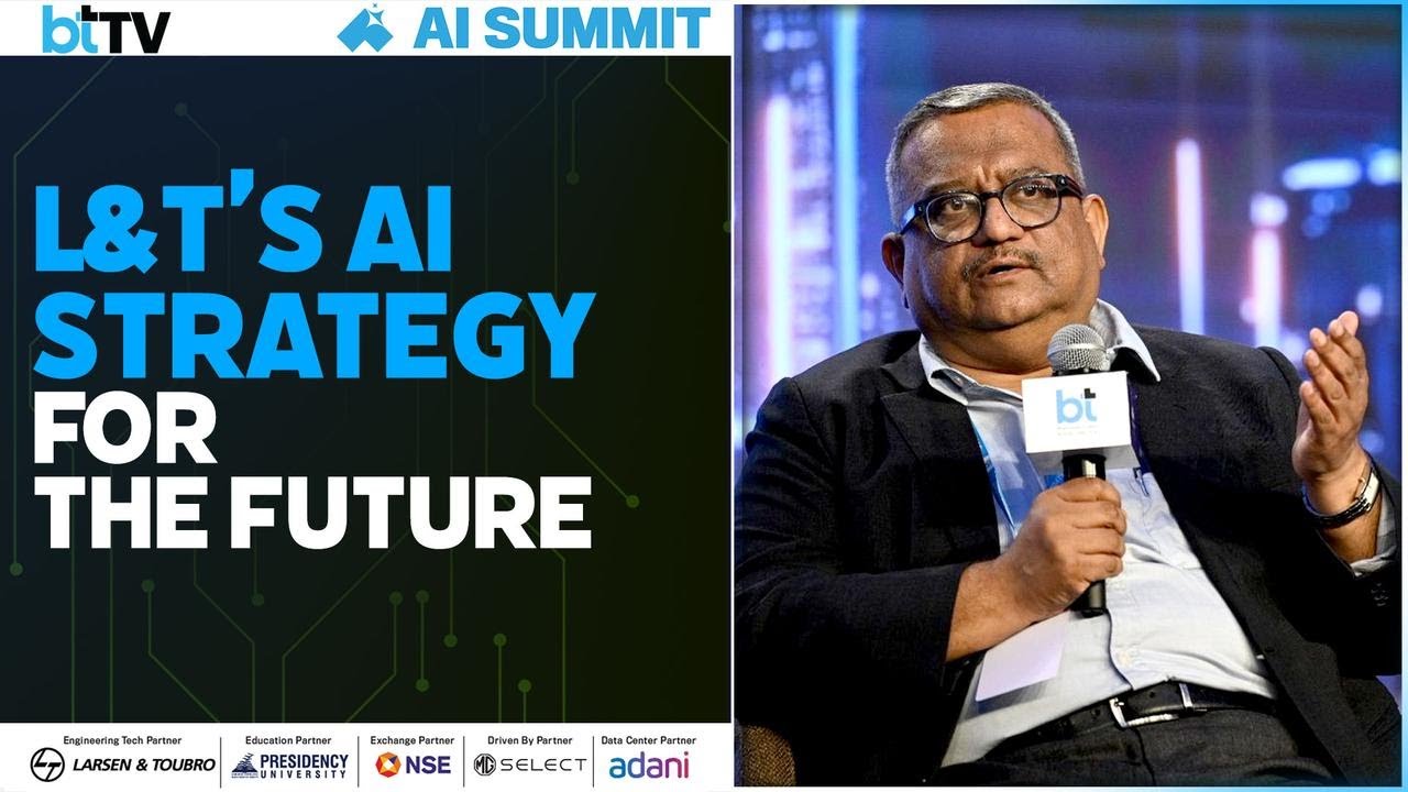 L&T&rsquo;s Next Big AI Leap | Agentic & Embodied AI At Business Today AI Summit 2025