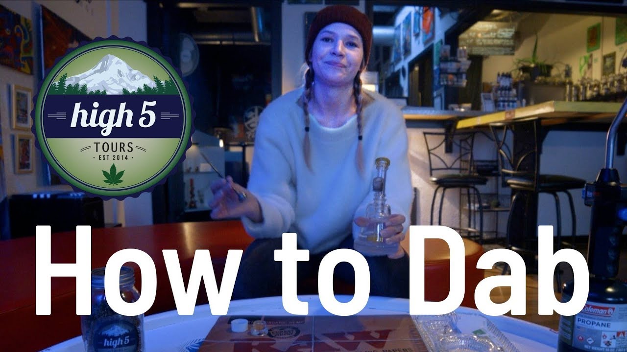 How to take a dab