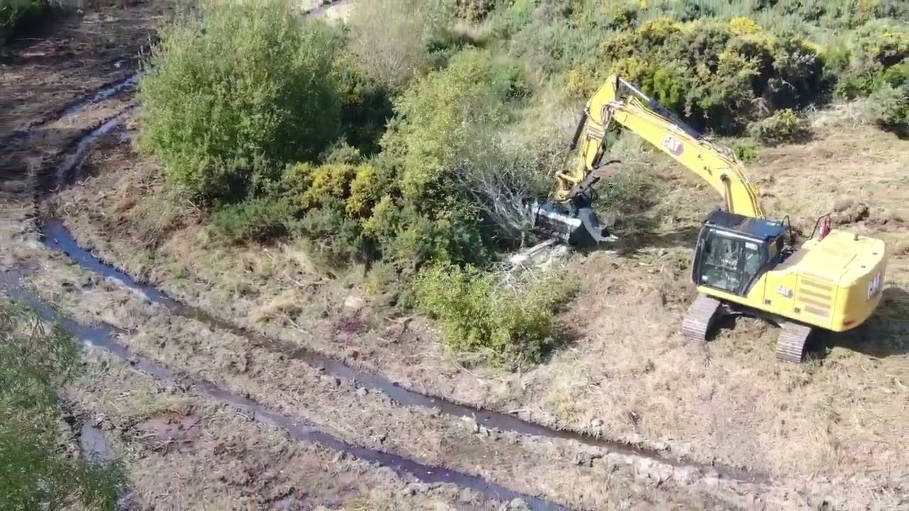Picursa Retro Tekken Excavator Mulcher