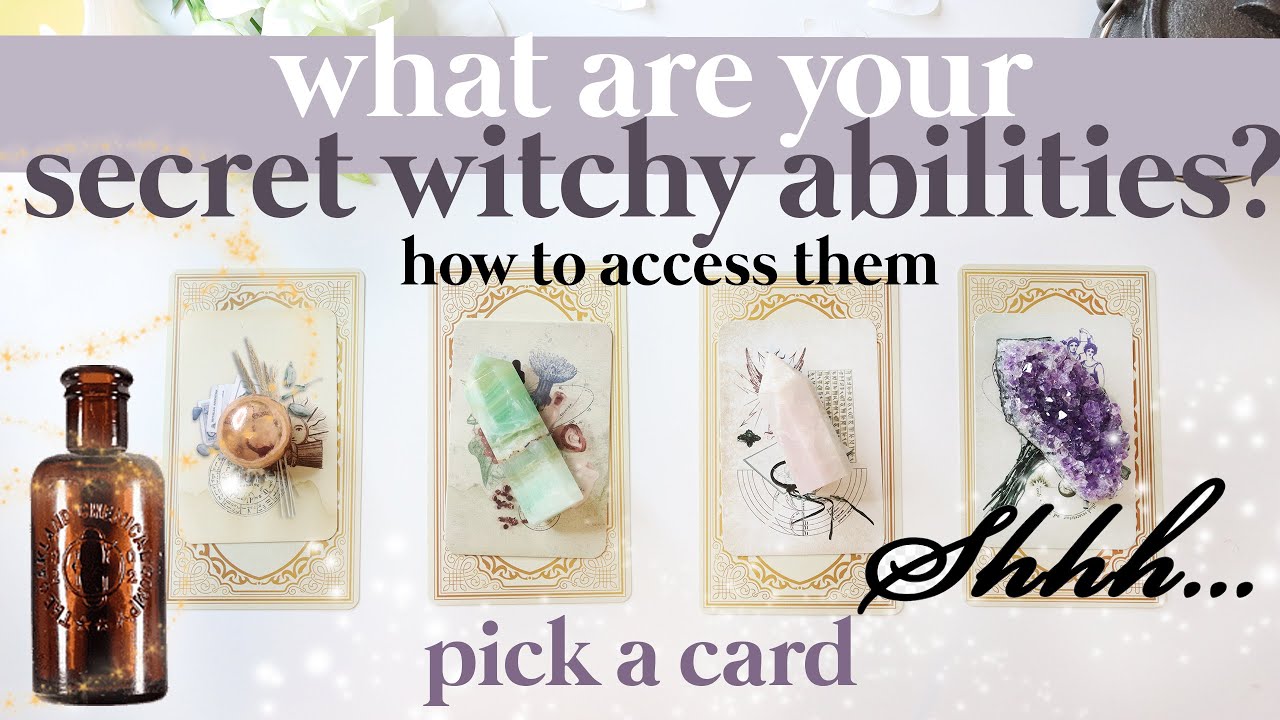 ⭐️🔮 PICK A CARD 🔮⭐️ | What Are YOUR SECRET PSYCHIC, WITCHY Abilities? + How to access them