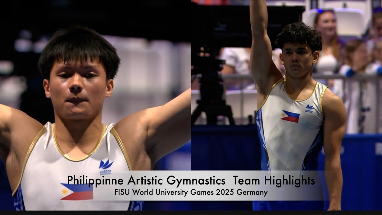 Men&rsquo;s 🇵🇭 Philippine Artistic Gymnastics Team Highlights | FISU WORLD UNIVERSITY GAMES 2025 Germany