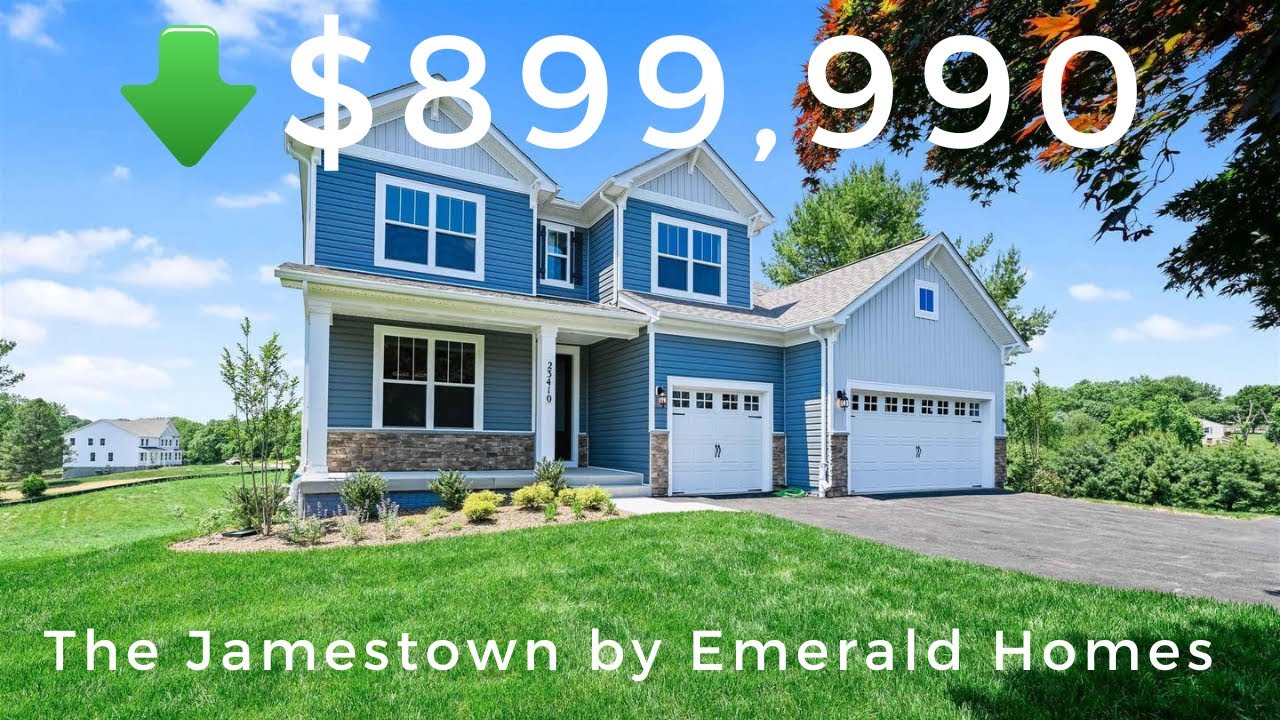 Maryland Home Tour | Gaithersburg, MD | Jamestown Model by Emerald Homes