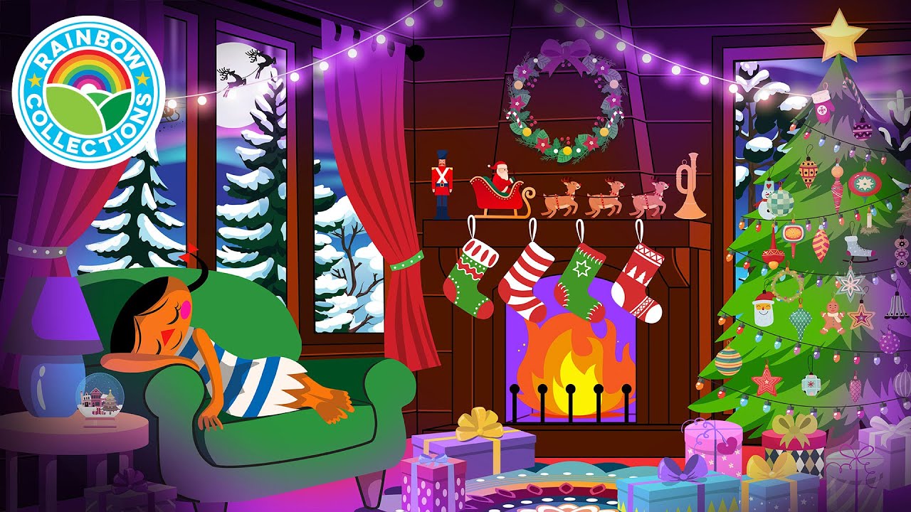 CHRISTMAS SLEEP | 🌈 The Rainbow Collections | Soothing Festive Instrumentals for Kids Bedtime