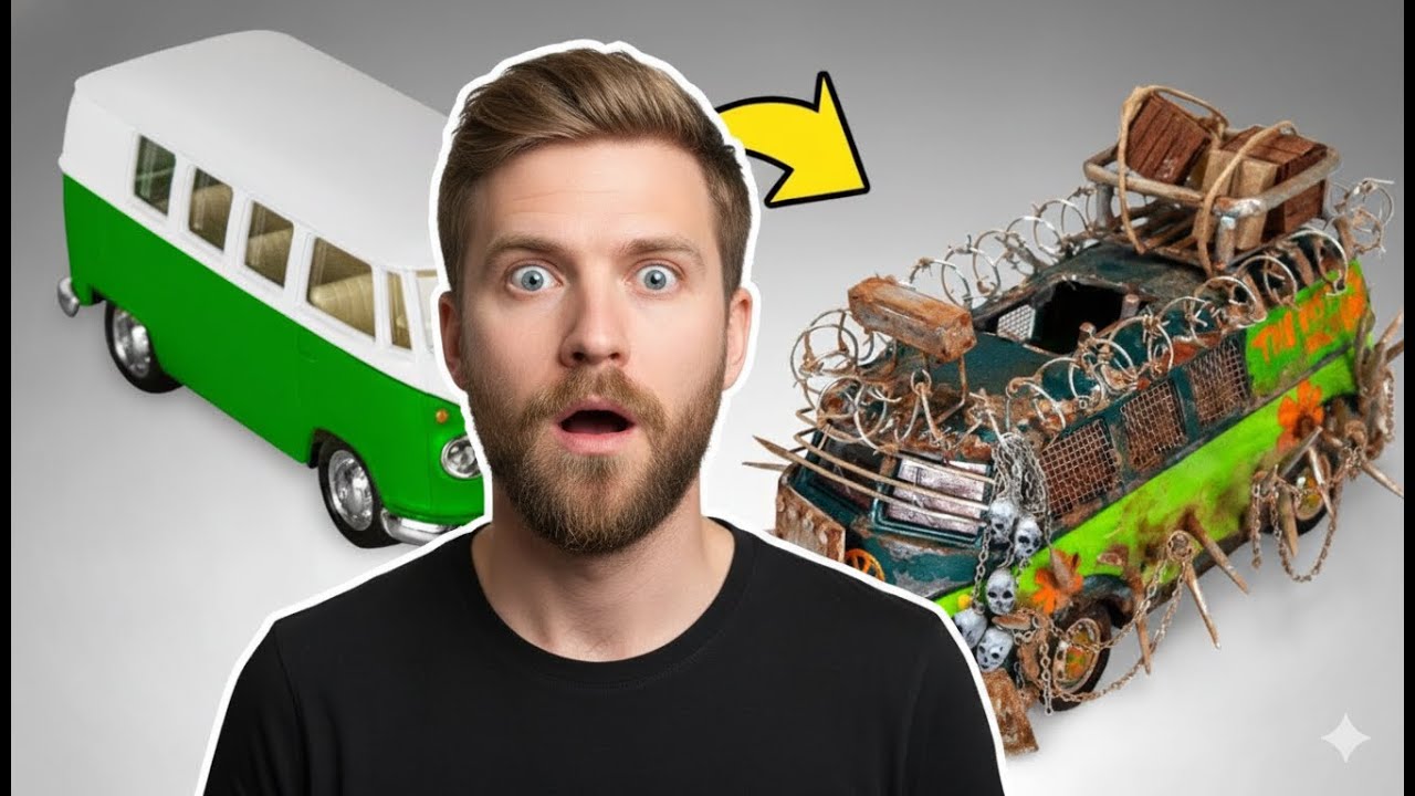 Transformando a Máquina do Mistério em um Carro Pós-Apocalíptico!!