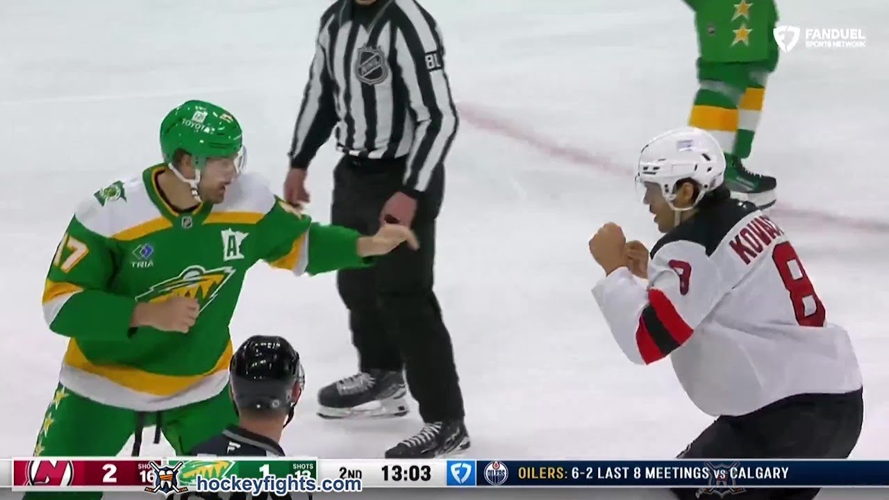 Johnathan Kovacevic vs Marcus Foligno Mar 29, 2025