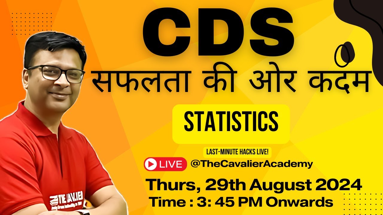 Statistics || CDS Maths || Statistics for CDS || Complete Statistics for CDS|| #statistics #cdsmaths