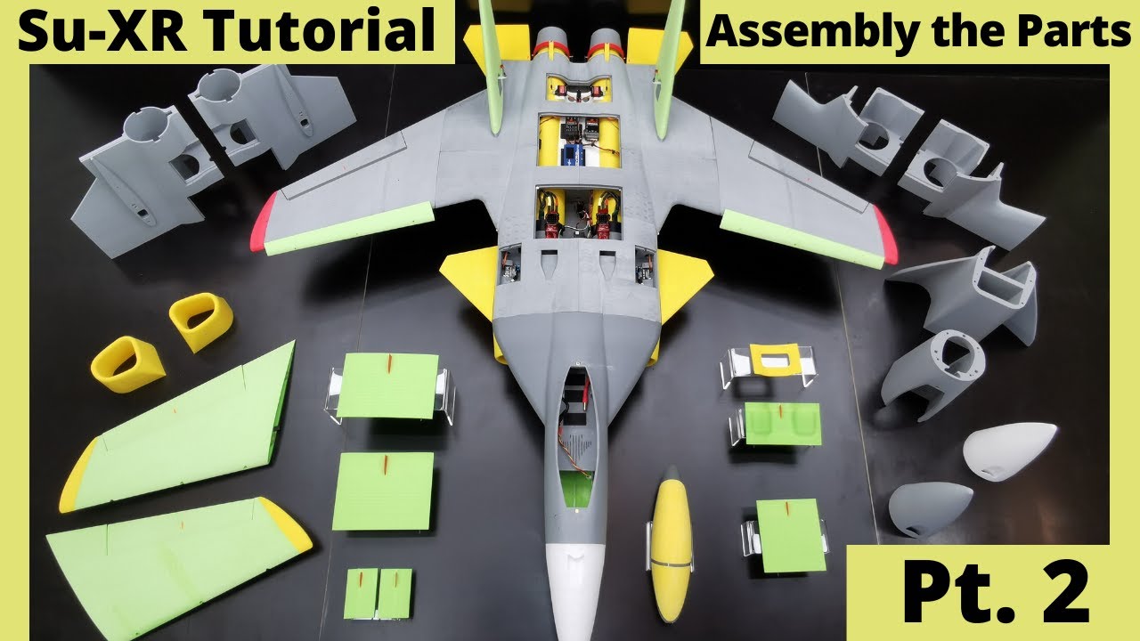 Su-XR Tutorial Pt. 2 Assembly of the 3D-Printed Parts