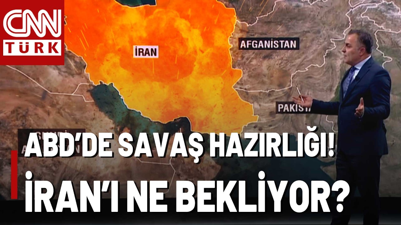 ABD'de Büyük Savaş Hazırlığı! ABD İran'da Nereyi Vuracak? Hedef Hamaney Mi?