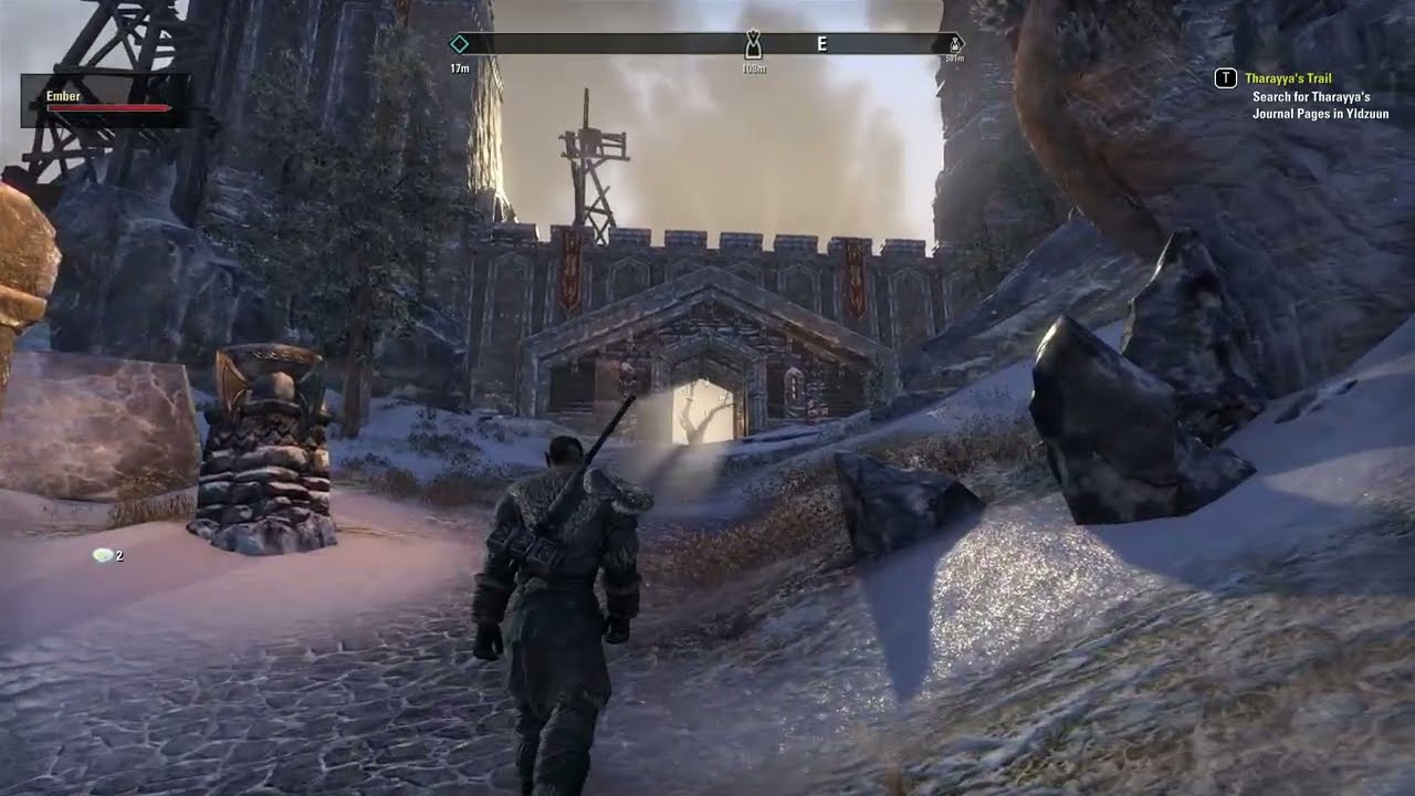 Orc makes the walk from Merchant Gate to Orsinium | Elder Scrolls Online
