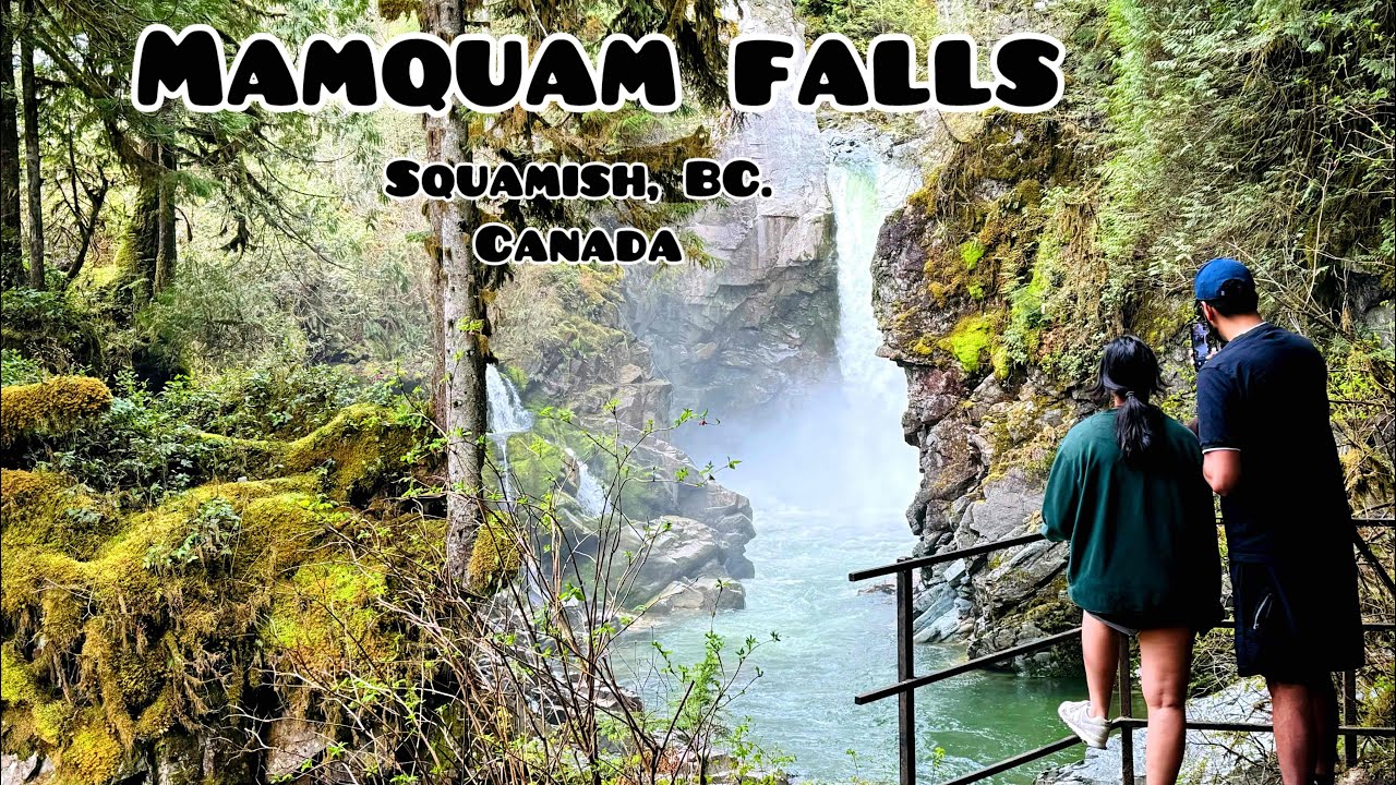Mamquam falls/ falls/ Squamish/ attraction I Squamish/ attraction in Vancouver/