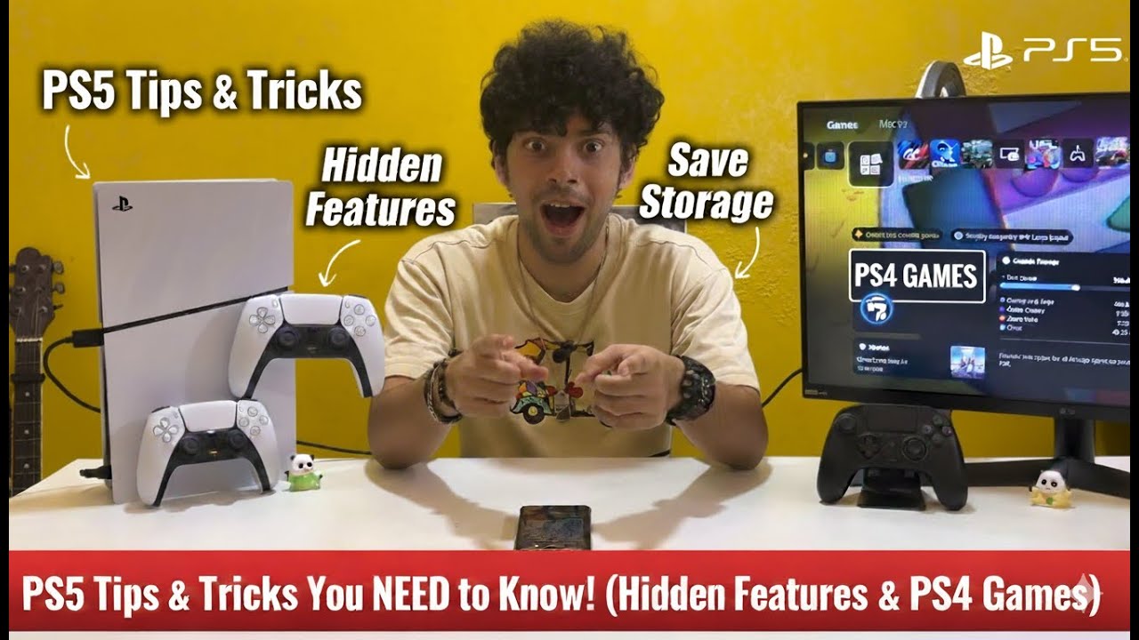 PS5 Hidden Features Sony Never Told You About (2025 Update)