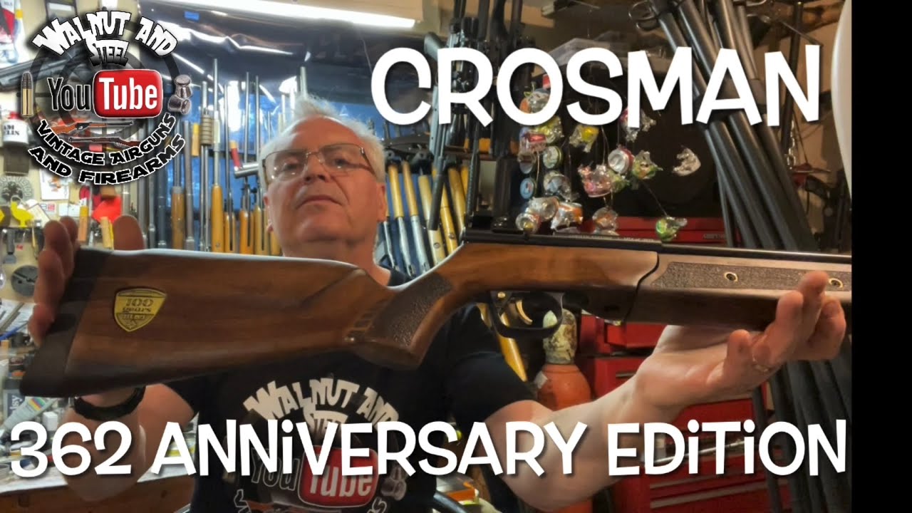 Crosman 362 Anniversary Edition quality control & customer service rant & plinking!