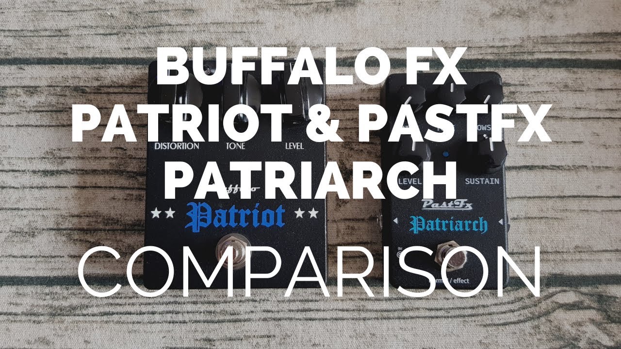 Comparison: Buffalo FX Patriot & PastFX Patriarch