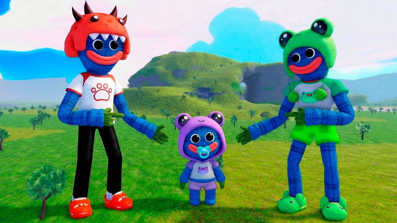 😱 Красный Динозавр и Майки стали Обнимашками! Как играть за Обнимашку в Roblox