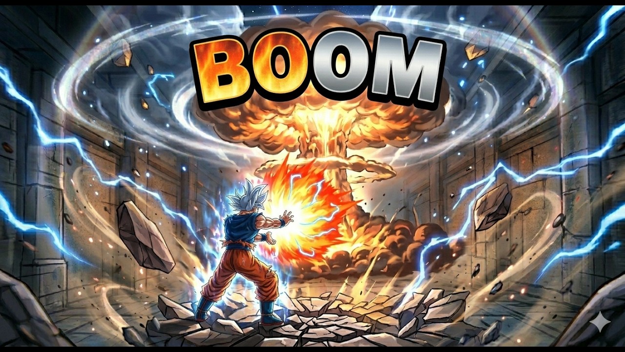 💥 Anime Explosion Sound Effect | Goku Energy Blast Impact (HD)