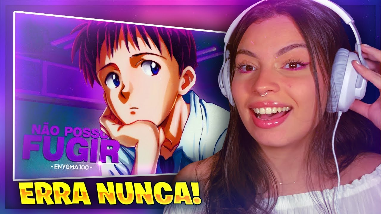 REAGINDO AO ENYGMA Não Posso Fugir | Shinji Ikari (Neon Genesis Evangelion)