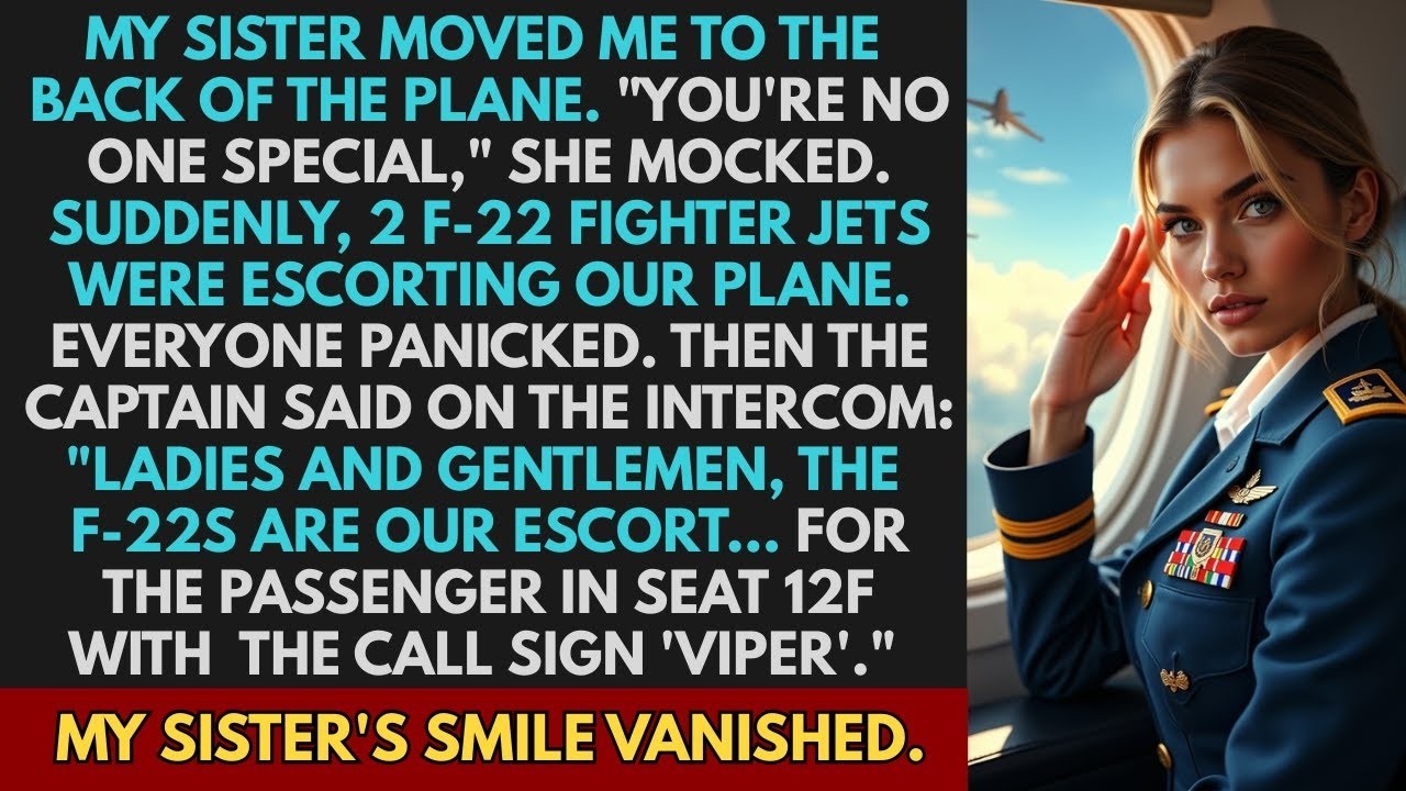 My Sister Called Me 'No One Special' — Until F 22 Jets Arrived To Salute My Call Sign
