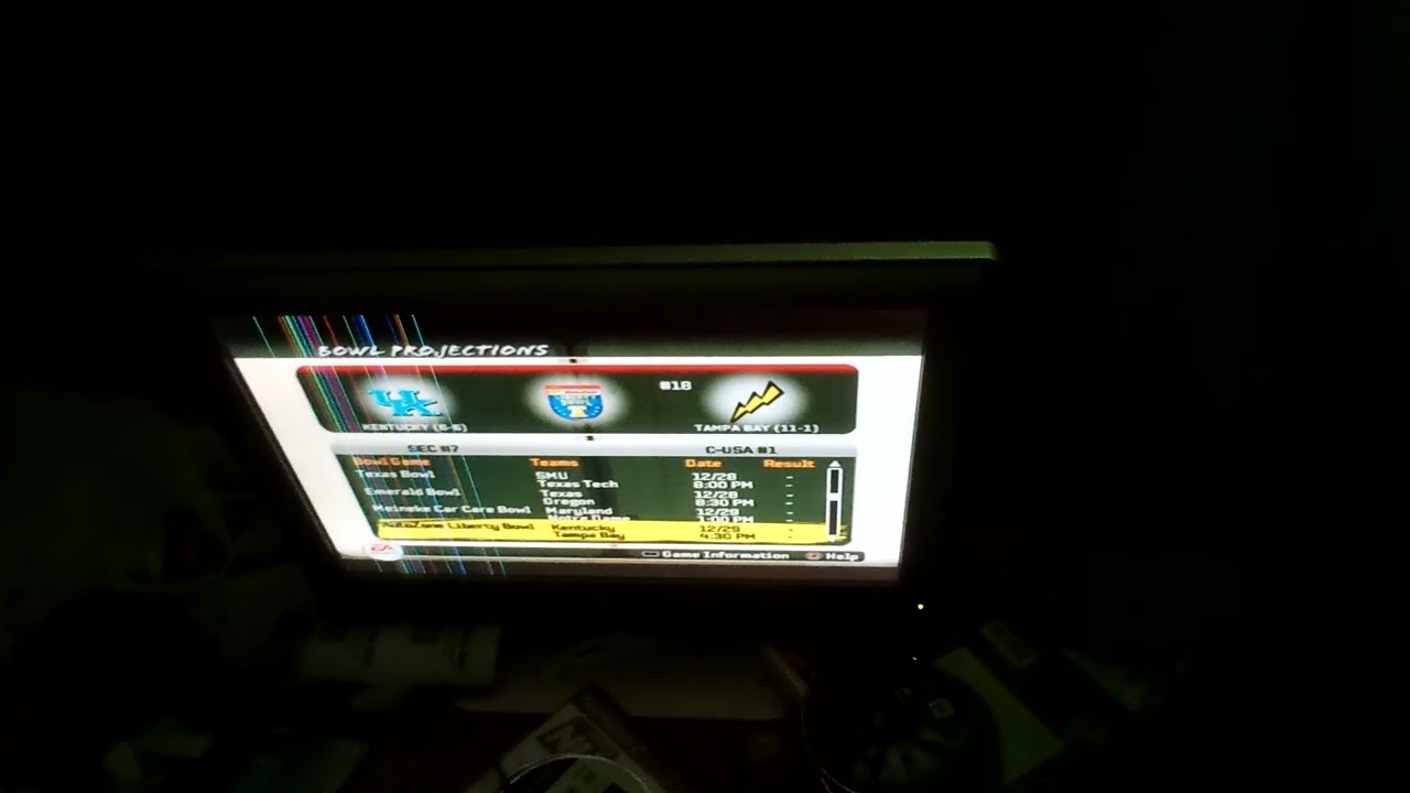 RETURN WITH BOWL PROJECTIONS!!! || NCAA Football 08 Dynasty Mode Explanation Year 1 Week 14