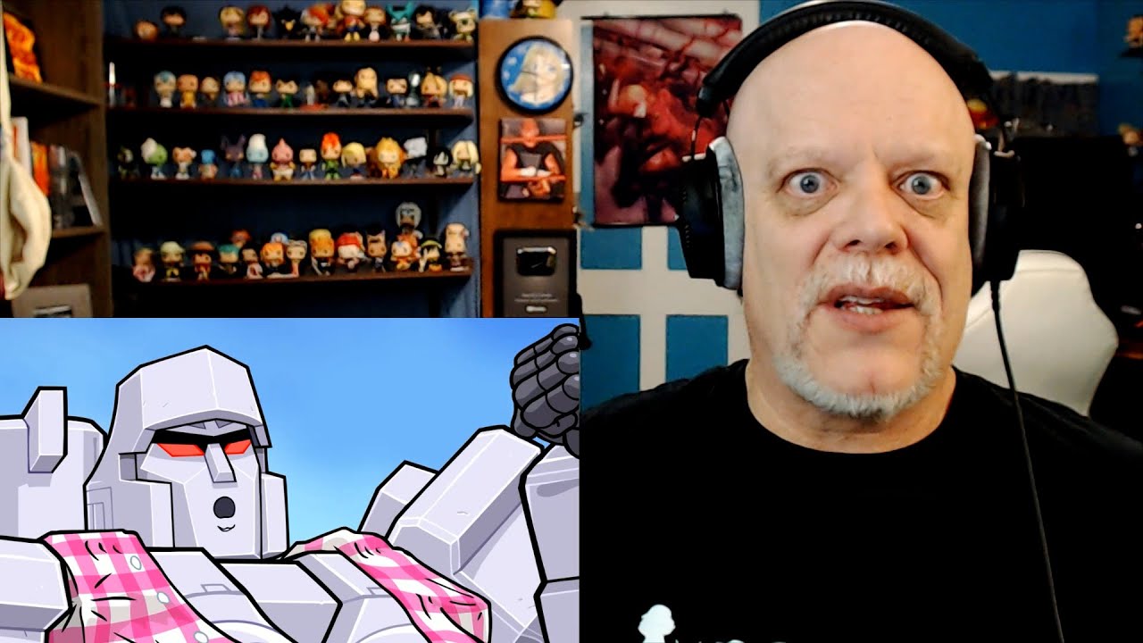 REACTION VIDEO | "TRANSformers" by Flashgitz - Nice Cannons, Megatron!  😂