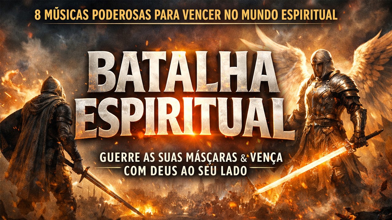 BATALHA ESPIRITUAL ⚔️ 8 Louvores Poderosos Para Vencer Ataques e Quebrar Correntes