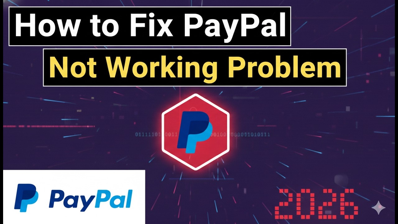 How to Fix PayPal Not Working Problem 2026