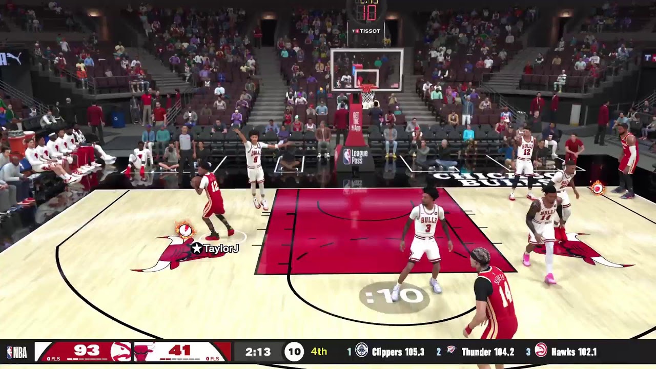Regular season week 8 Bulls vs Hawks