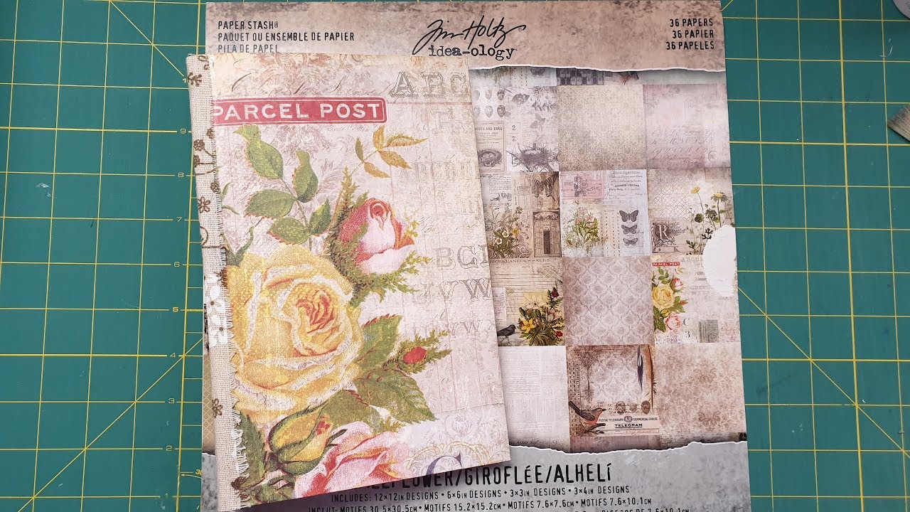 Making a Ephemera Folder - Using Gayle's Tutorial...#1