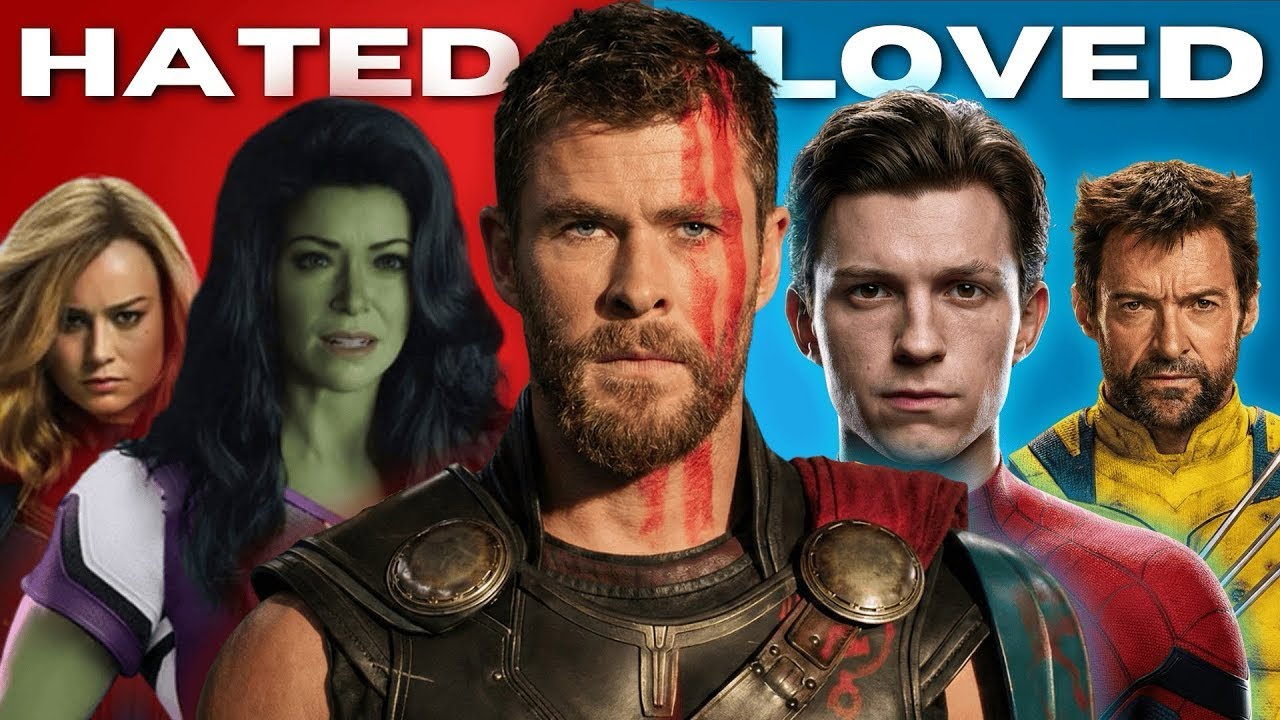 Most Hated vs Most Loved MCU Movies and Series