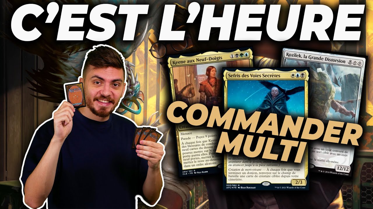JE METS &Agrave; JOUR MES DECKS DE COMMANDER MULTI ! Y'A DU BOULOT !