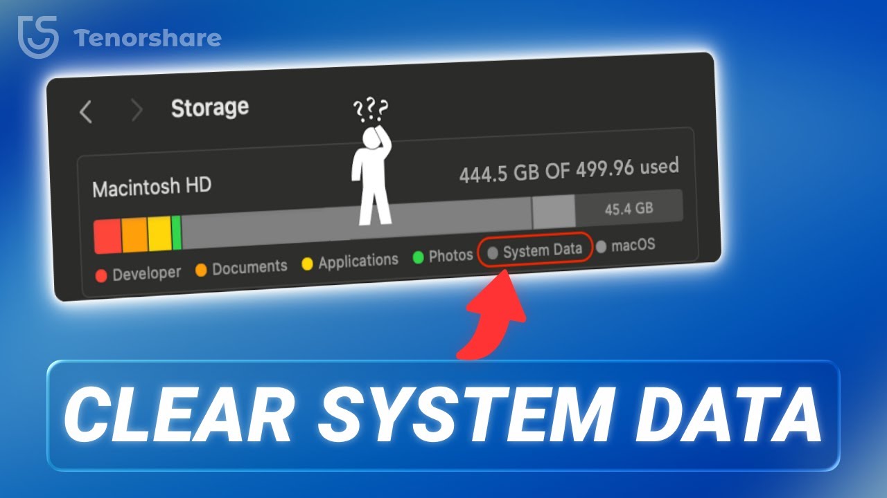 MacOS 26: How to Clear System Data Storage on MacBook Air / Pro