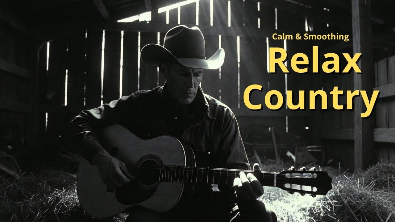 Calm Country Playlist Best Relaxing Songs for Work Study and Coffee at Home