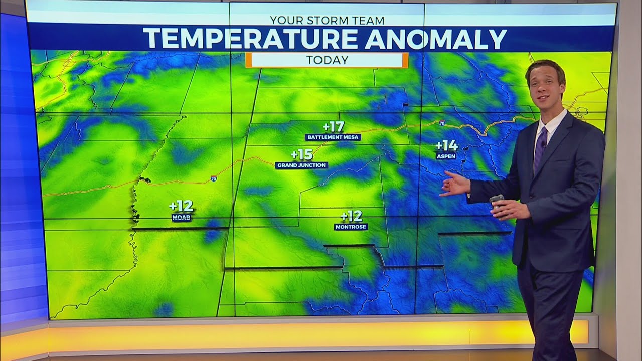Sunny and warm into the weekend