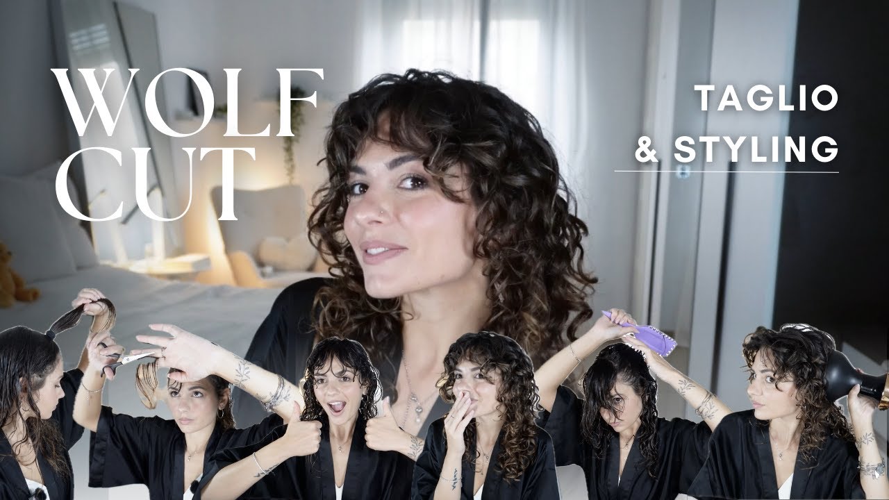 WOLF CUT - Taglio Scalato da fare da sola 🦋