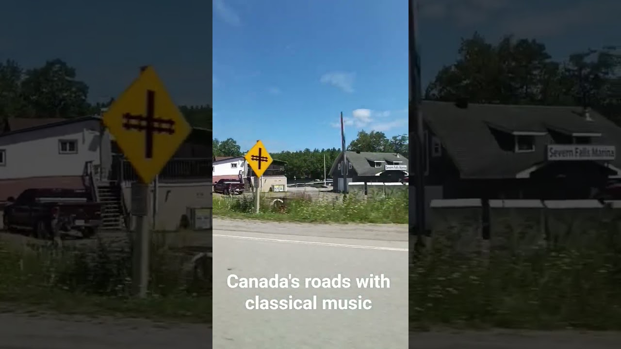 This is Canadian roads. #acousticviolin #live #livemusic #canadaroadtrip