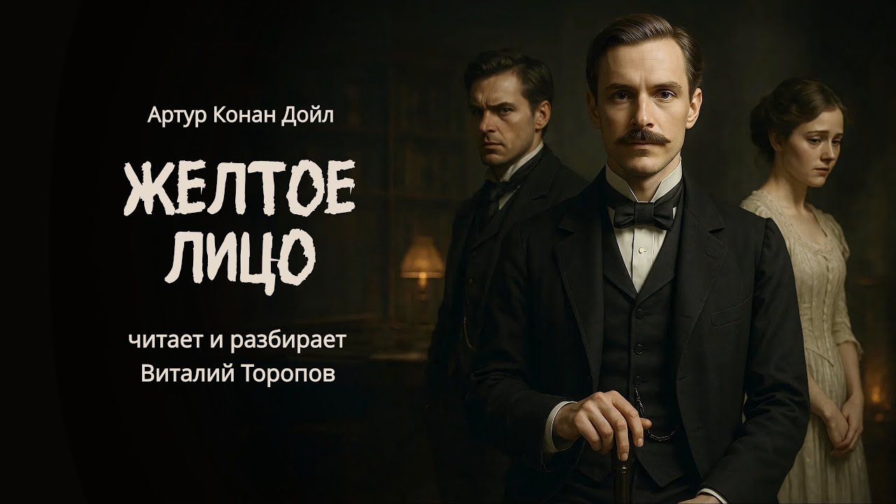 Артур Конан Дойл. Желтое лицо. Читает и разбирает Виталий Торопов.