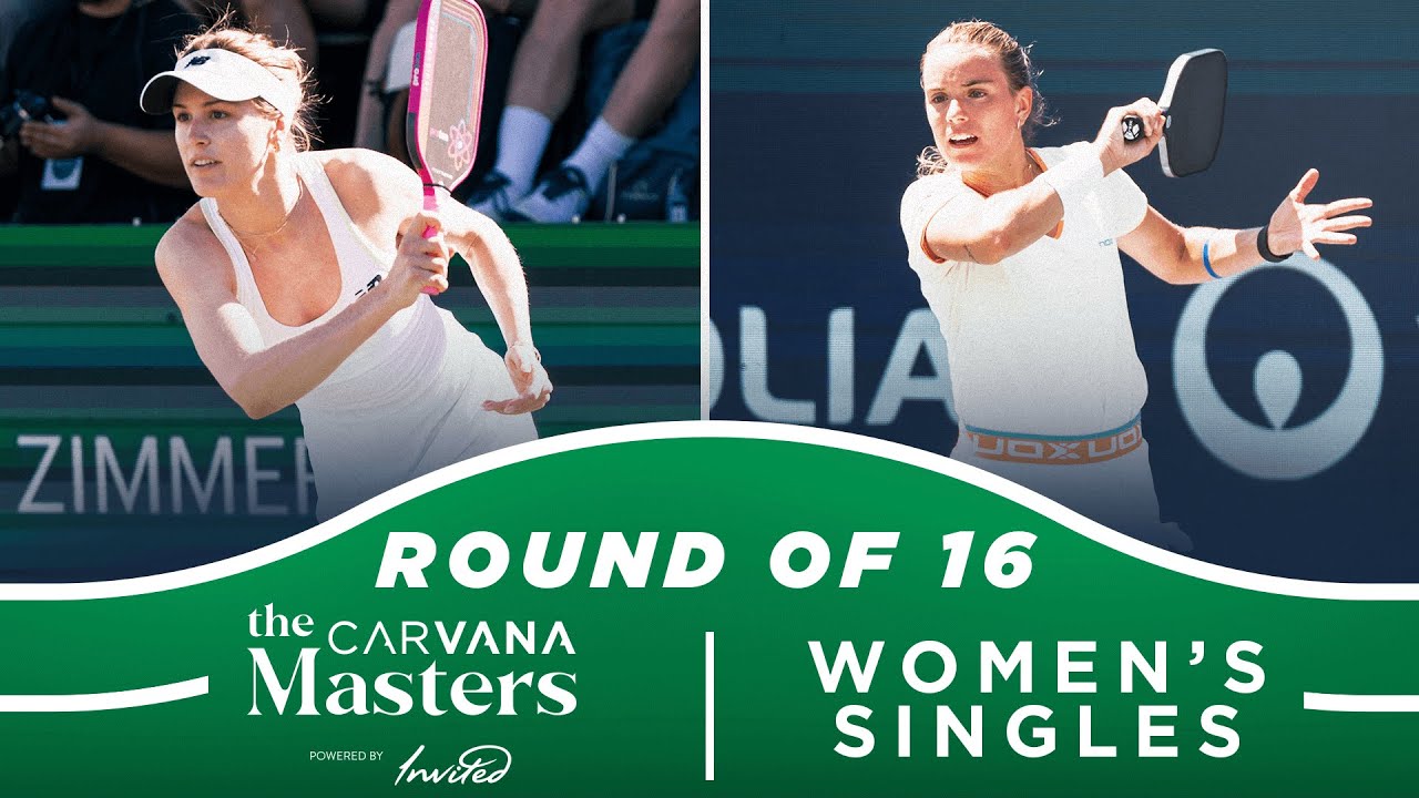 Genie Bouchard vs Judit Castillo at the The Carvana Masters