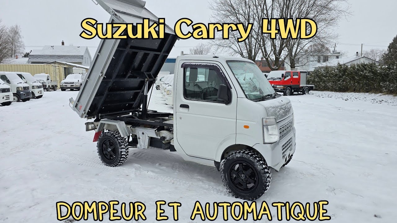 Suzuki Carry 2010, dump et automatique 