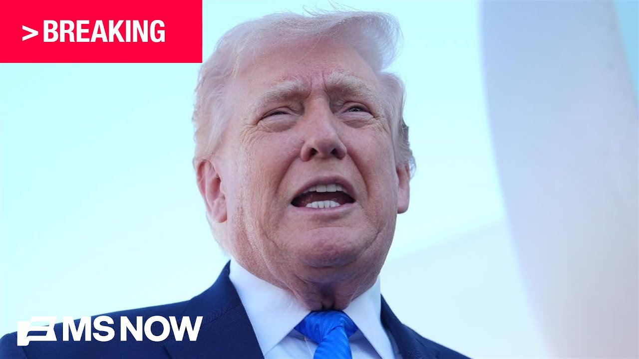 BREAKING: Trump says U.S. held new talks with Iran and they want a deal 'very badly'