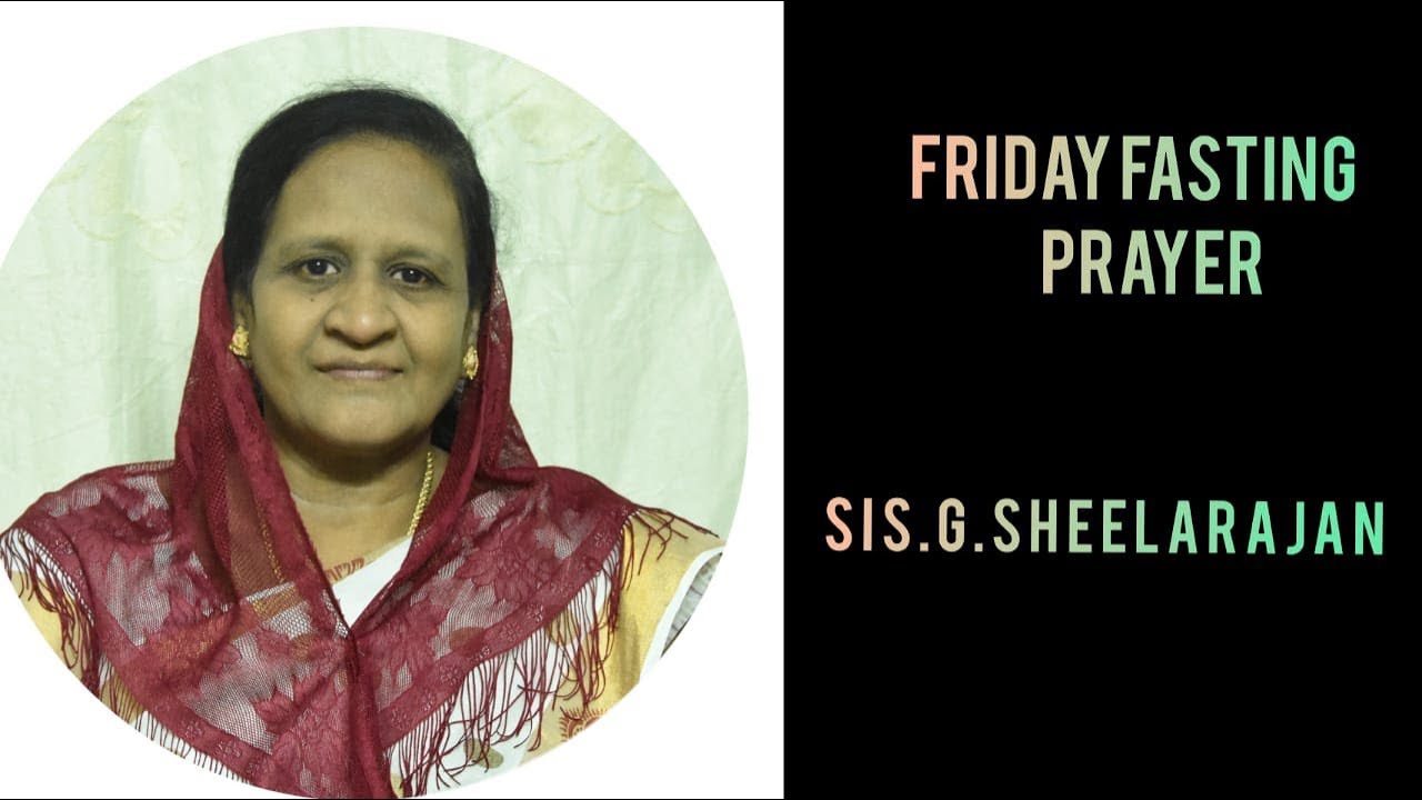 Fasting Prayer |Tamil Message|Tamil Christian Message|Sis. G.Sheela Rajan Madurai.
