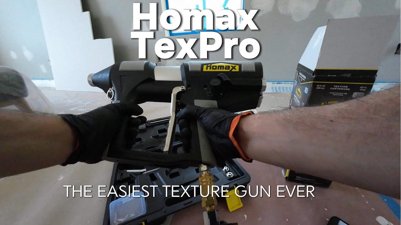 Настройка текстурного пистолета Homax TexPro | Самый простой текстурный пистолет для домашних про...