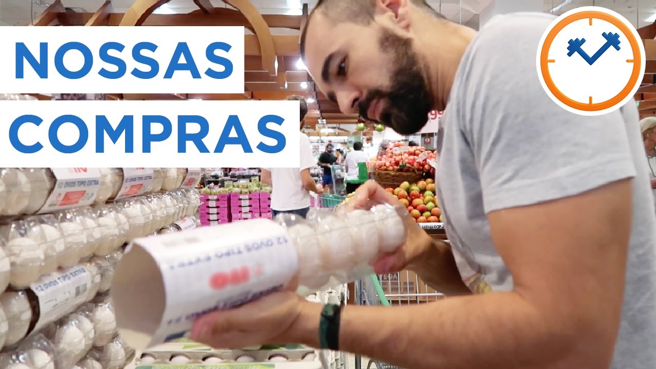 NOSSA LISTA DE COMPRAS NO MERCADO E FESTA NO YOUTUBE SPACE | Saúde na Rotina