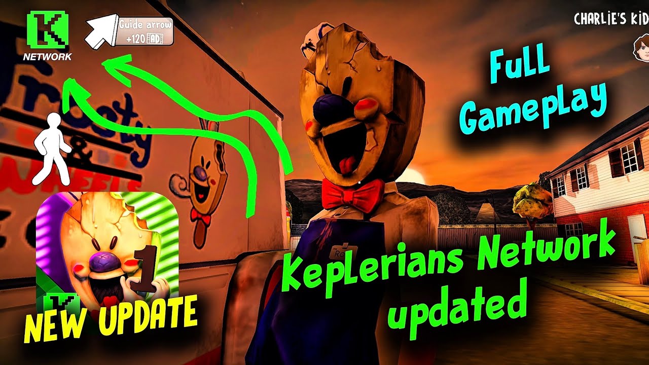 Ice Scream 1 - Keplerians Network New Update - Full Gameplay 