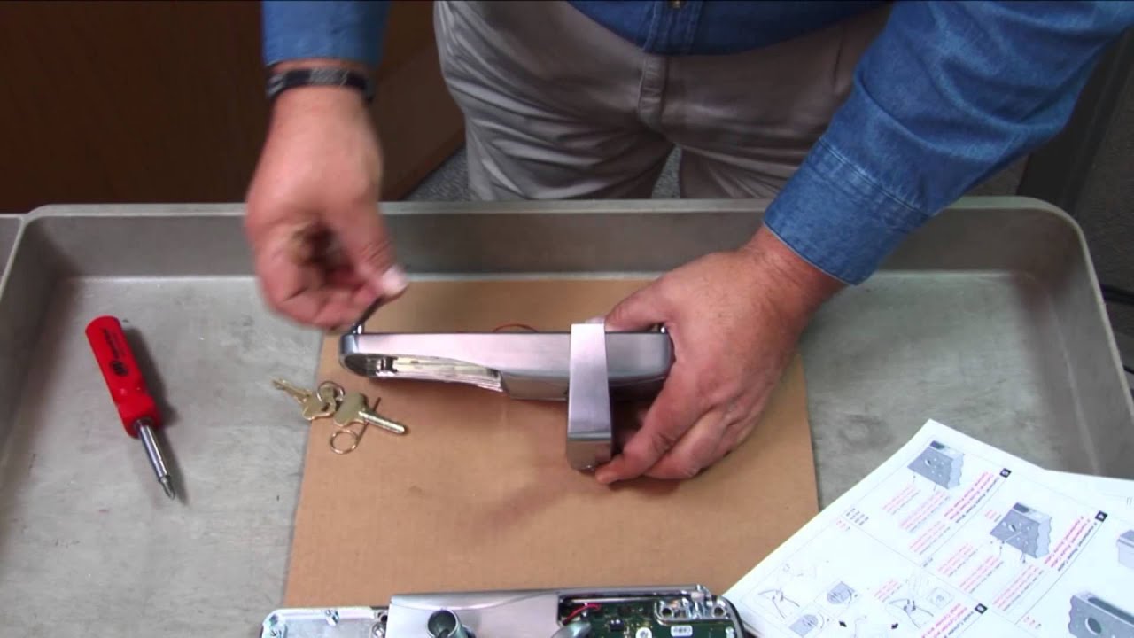 AD-Series How To Install Mortise Electronic Locks