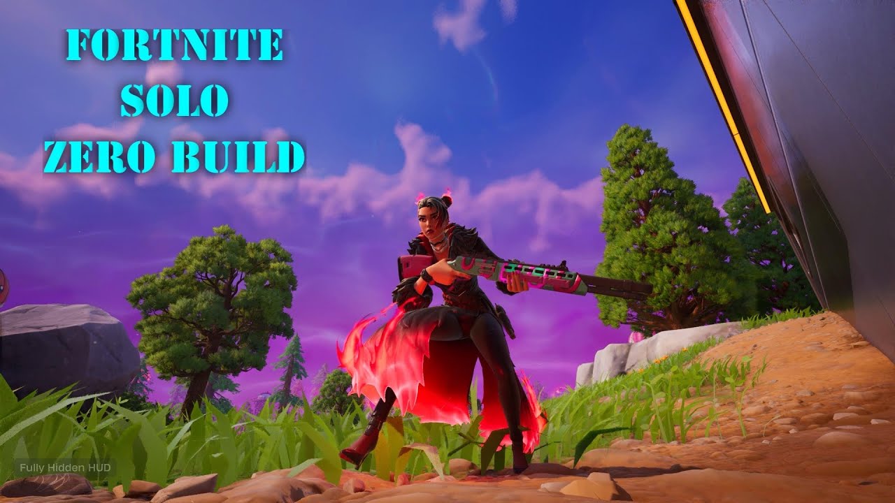 Fortnite Solo Zero Build Chapter 7 Victory Royale Gameplay - Love & Legends Valentines Update