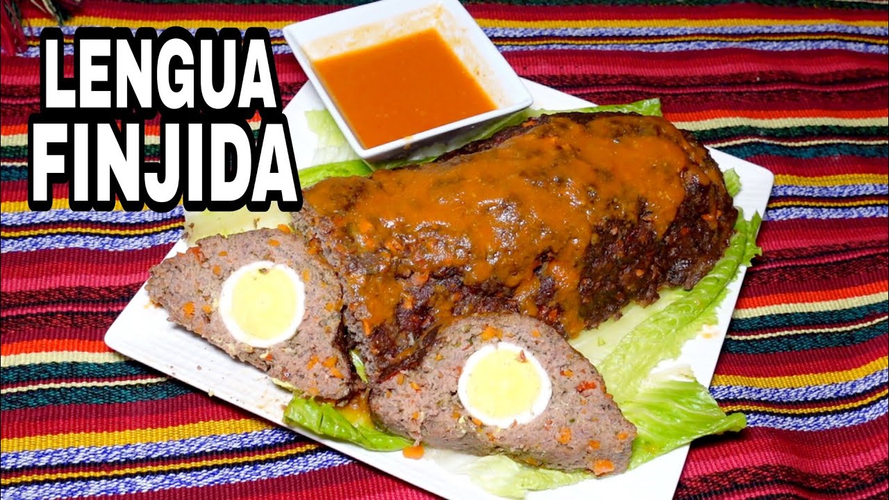 LENGUA FINJIDA GUATEMALTECA/ PASTEL DE CARNE/ CARNE PRENSADA/ RECETAS FACILES/ RECETAS DE COMIDA