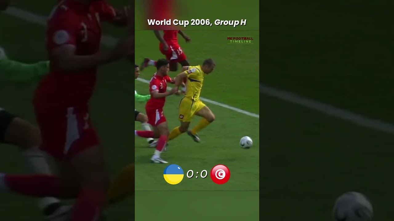 Ukraine vs Tunisia | World Cup 2006 Group H Classic