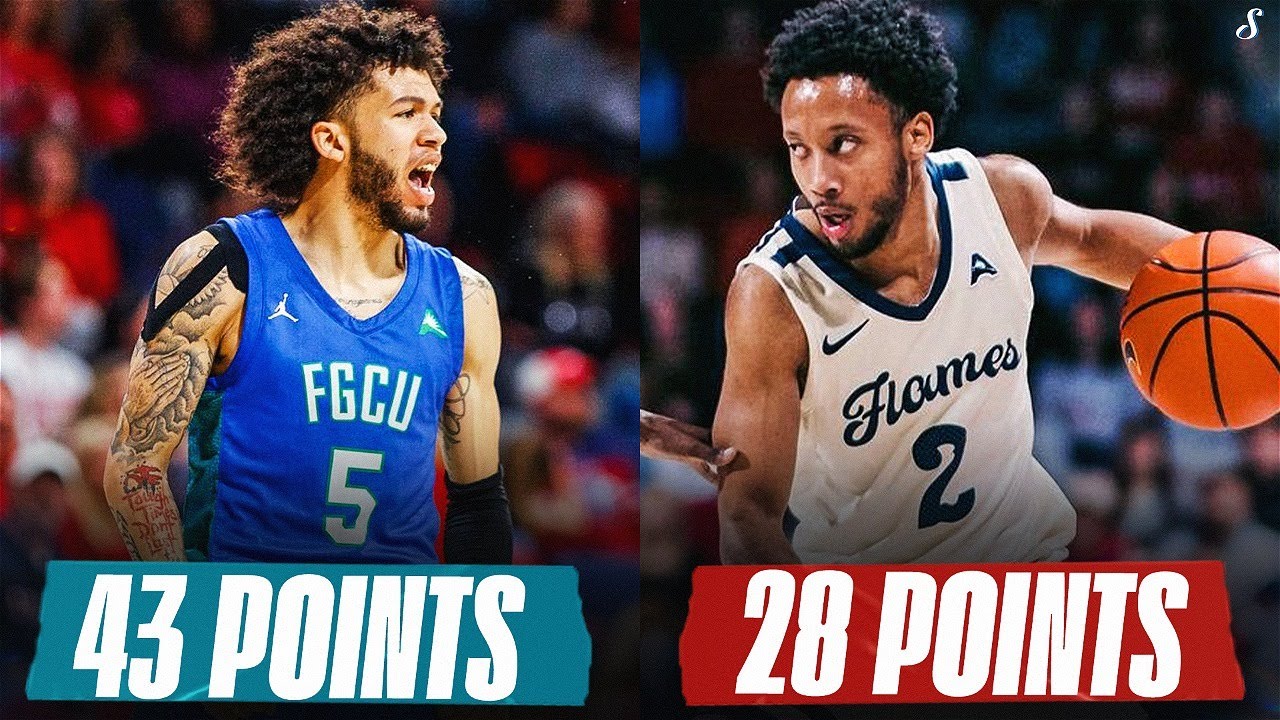 Top Mid-Major PG's Tavian Dunn-Martin (43 PTS) & Darius McGhee (28 PTS) Trade Buckets 🪣 🔥