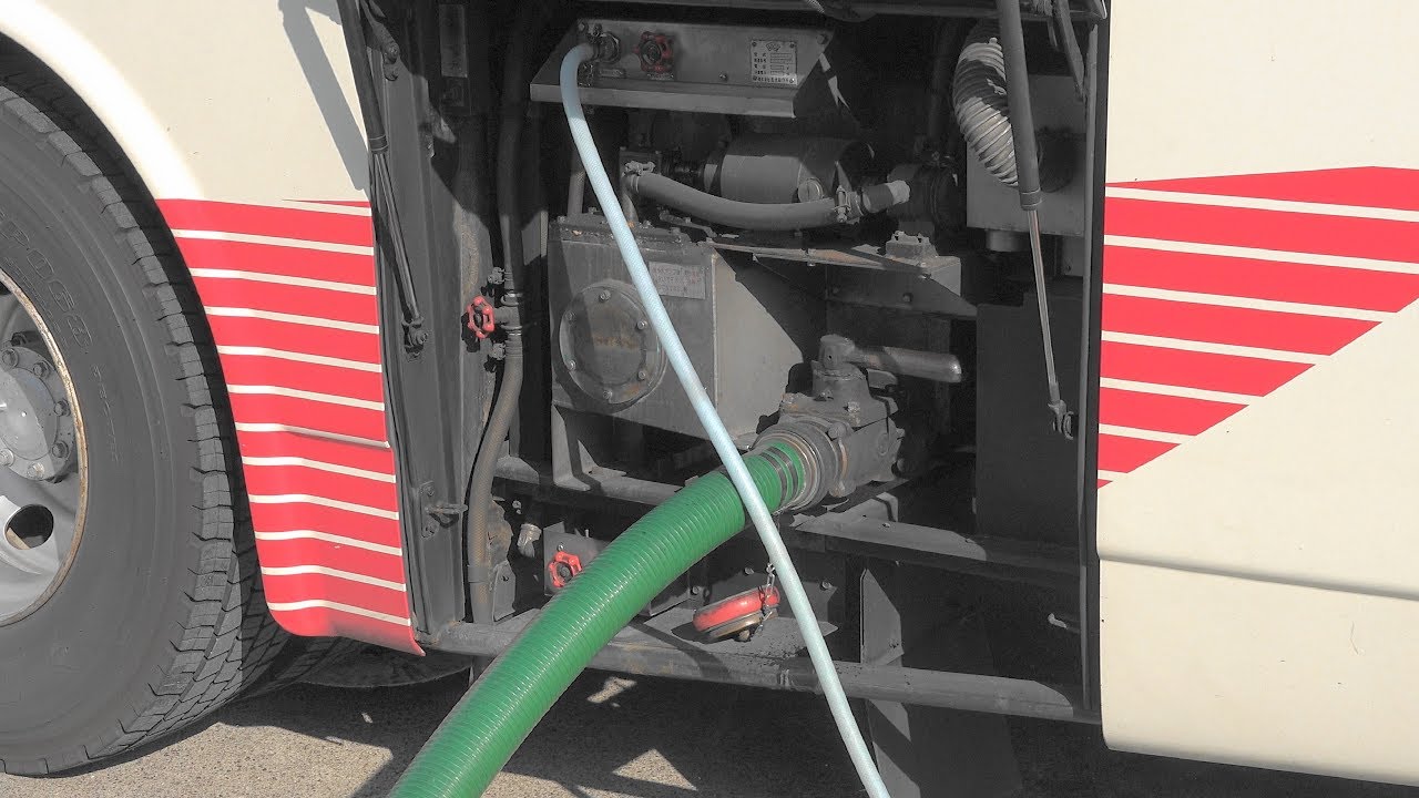 2018 高速バス 京成バス トイレ清掃 4K版